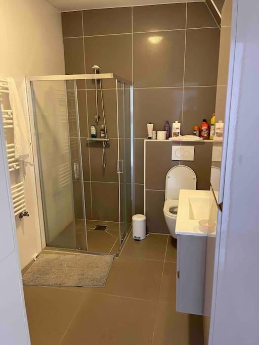 Private Double Bed Room Only With Balcony In Apartment Rotterdam Exteriör bild